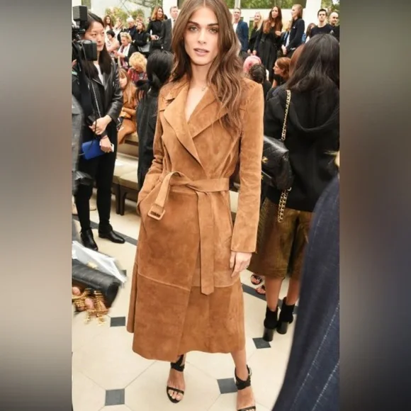 Leather Y2K vintage fringe coat - Picture 8 of 11